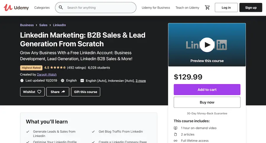 B2B Sales and Lead Generation From Scratch
