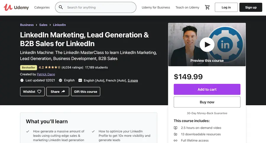 LinkedIn Marketing, Lead Generation & B2B Sales for LinkedIn